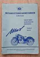 NSU Max Standard & Spezial Jg 1955 Reparatur Anleitung