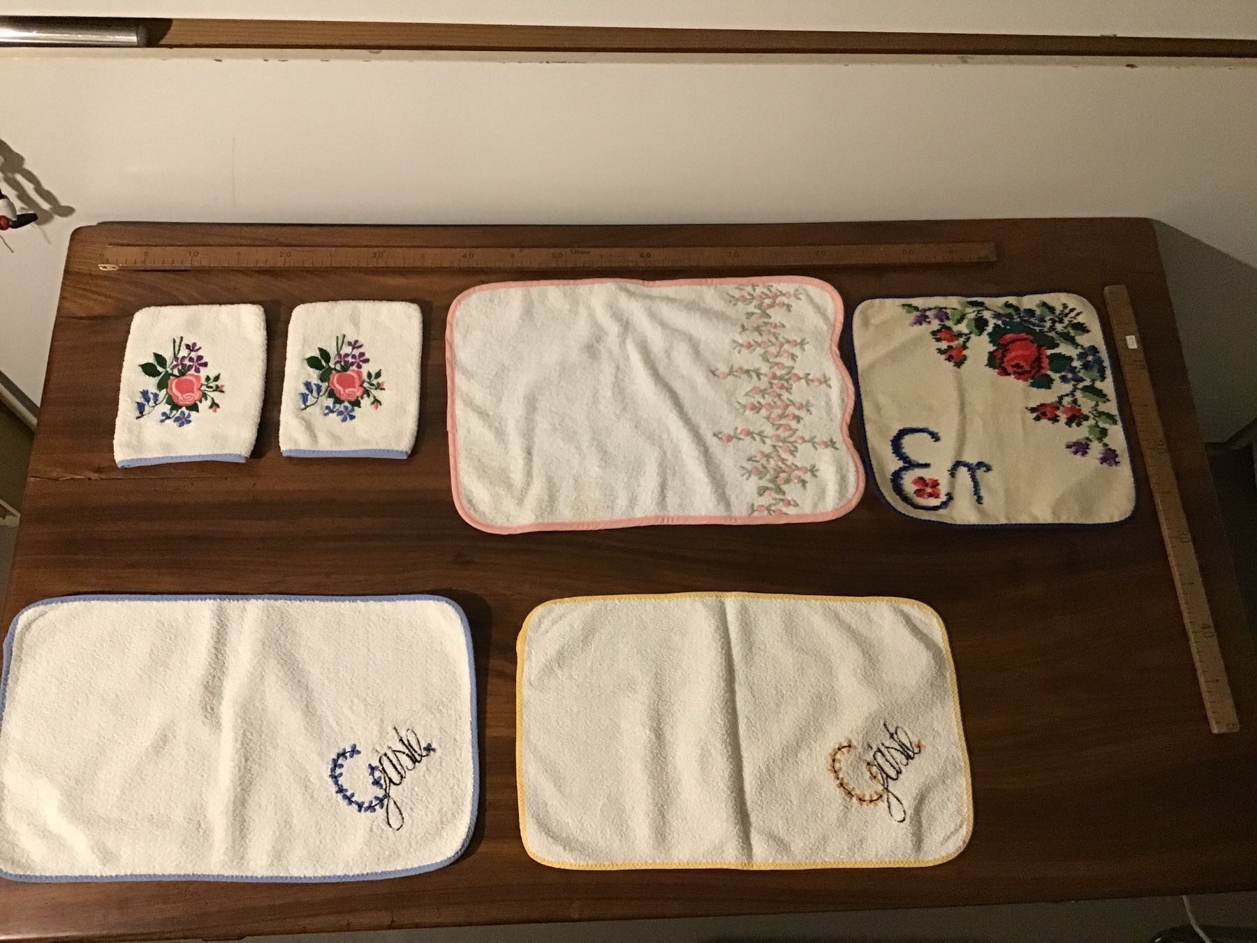Teli da bagno: 5 schöne Waschlappen – Nuovo (secondo la descrizione) da Zuerich venduto da lichti