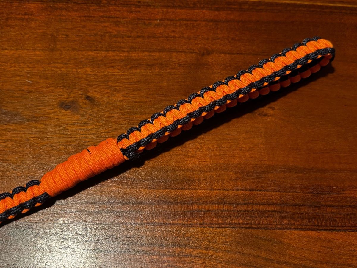 Guinzagli & Collari: Hundeleine schwarz/orange - NEU – Nuovo e nell'imballaggio originale da Egg b. Zürich venduto da Brocki_Insel_Egg 3