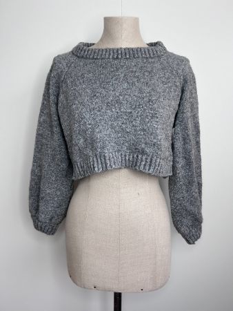 Subdued Cropped Pullover