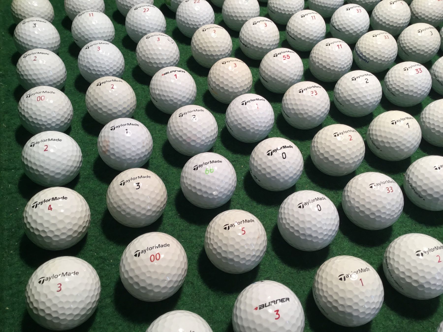 Taylor Made Palloni: 80 Golfbälle Taylor Made (schön) – Usato da Bergdietikon venduto da shimano4 2