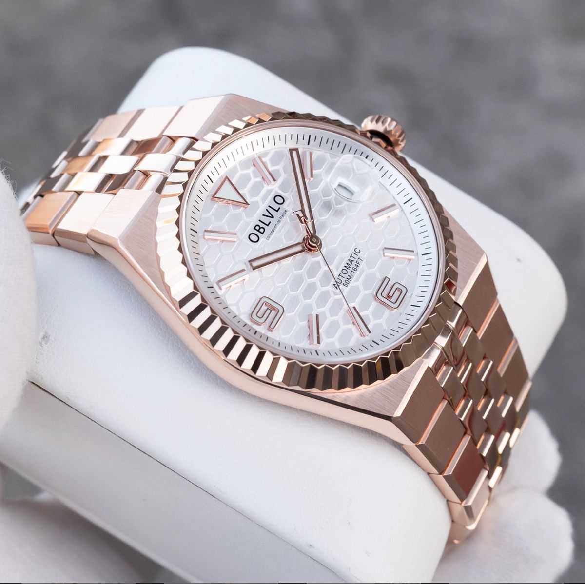 Orologi: Oblvlo Herrenuhr Automatik – Nuovo (secondo la descrizione) da Ebikon venduto da efruz 6