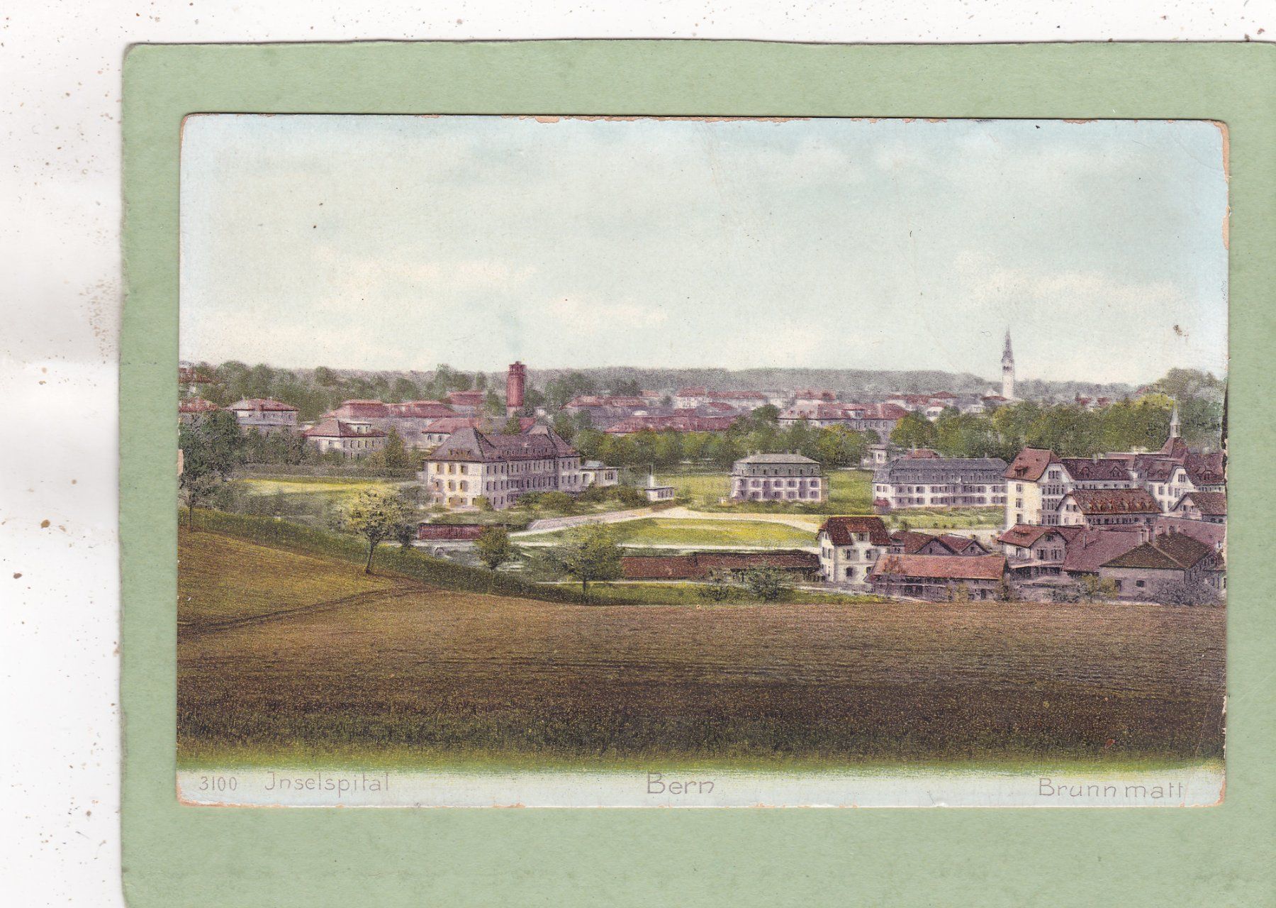 Cartoline postali: Bern Inselspital Brunnmatt – Difettoso da Herisau venduto da Lisegrat2008