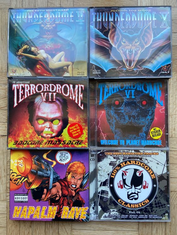 Gabber Thunderdome Terrordrome Napalm Rave Hardcore Classics (Gebraucht ...