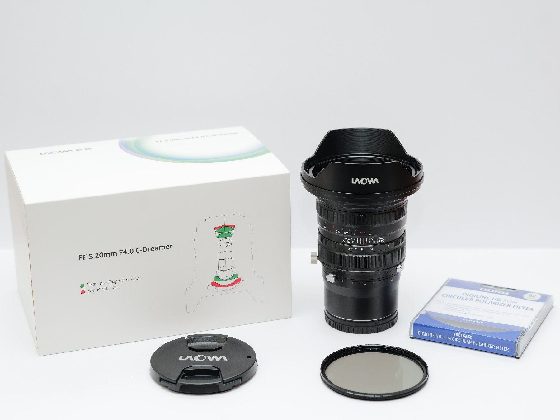 Obiettivi: LAOWA 20mm F4 Zero-D Shift L-Mount – Usato da Lausanne venduto da 1000steps