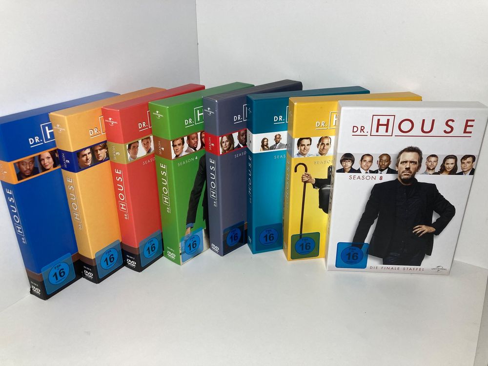 Dr. House Staffel 1-8 Komplett DVD