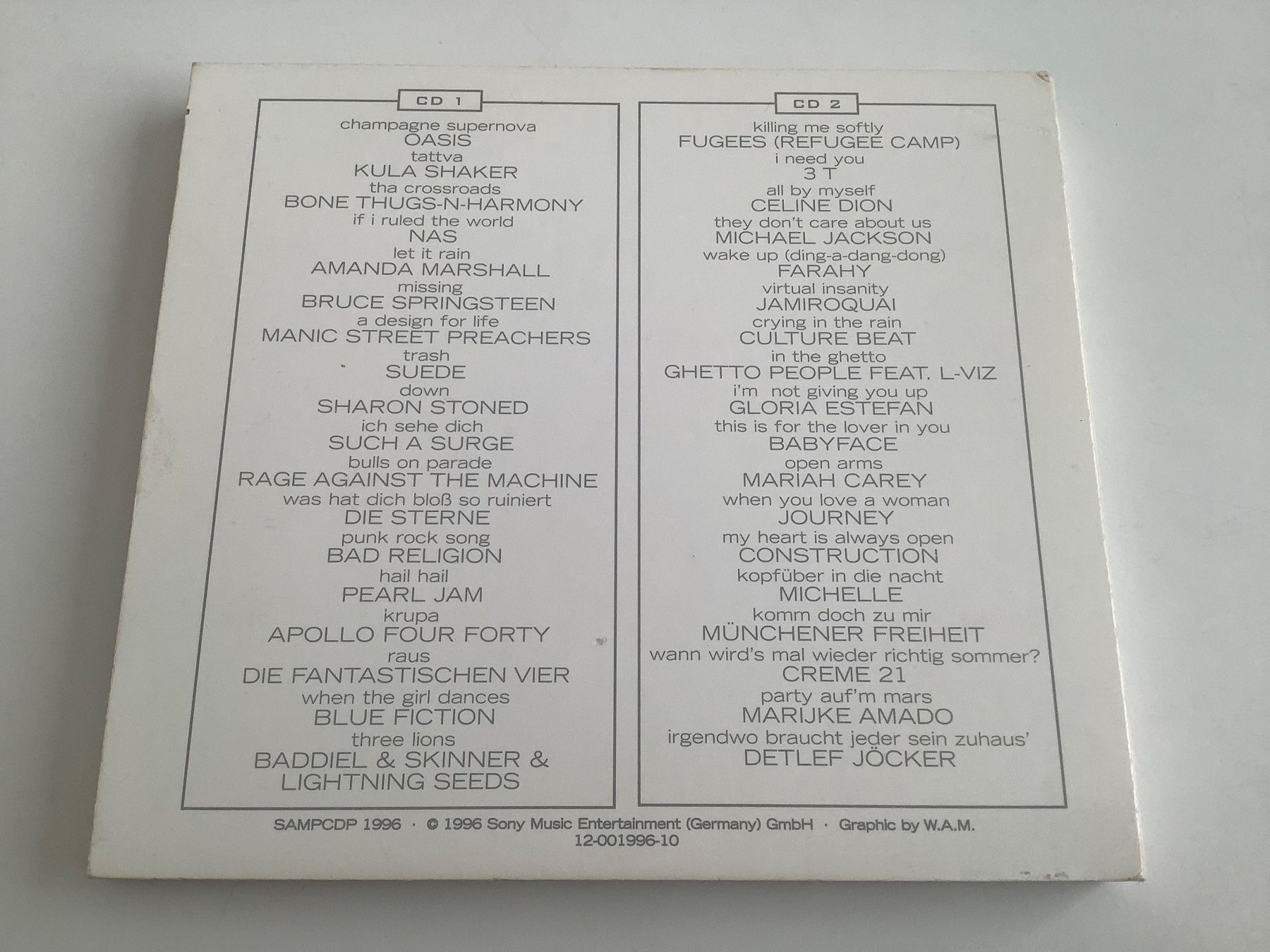 CD: Sony Music / Danke 1996 / 2 CDs / Digi – Usato da Dübendorf venduto da Shreck 1
