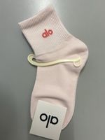 Alo Yoga Socke, neu, Grösse 35-38, rosa für Damen.