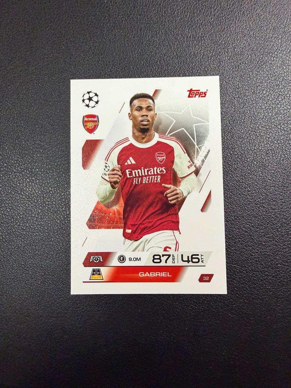 Topps Sammelbilder & Trading cards: Topps Match Attax 2025/26 Gabriel 32 – Neu (gemäss Beschreibung) aus oberrüti von jeanmei