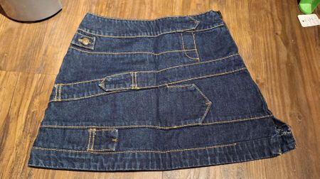 Jeansrock Gr. 140/146