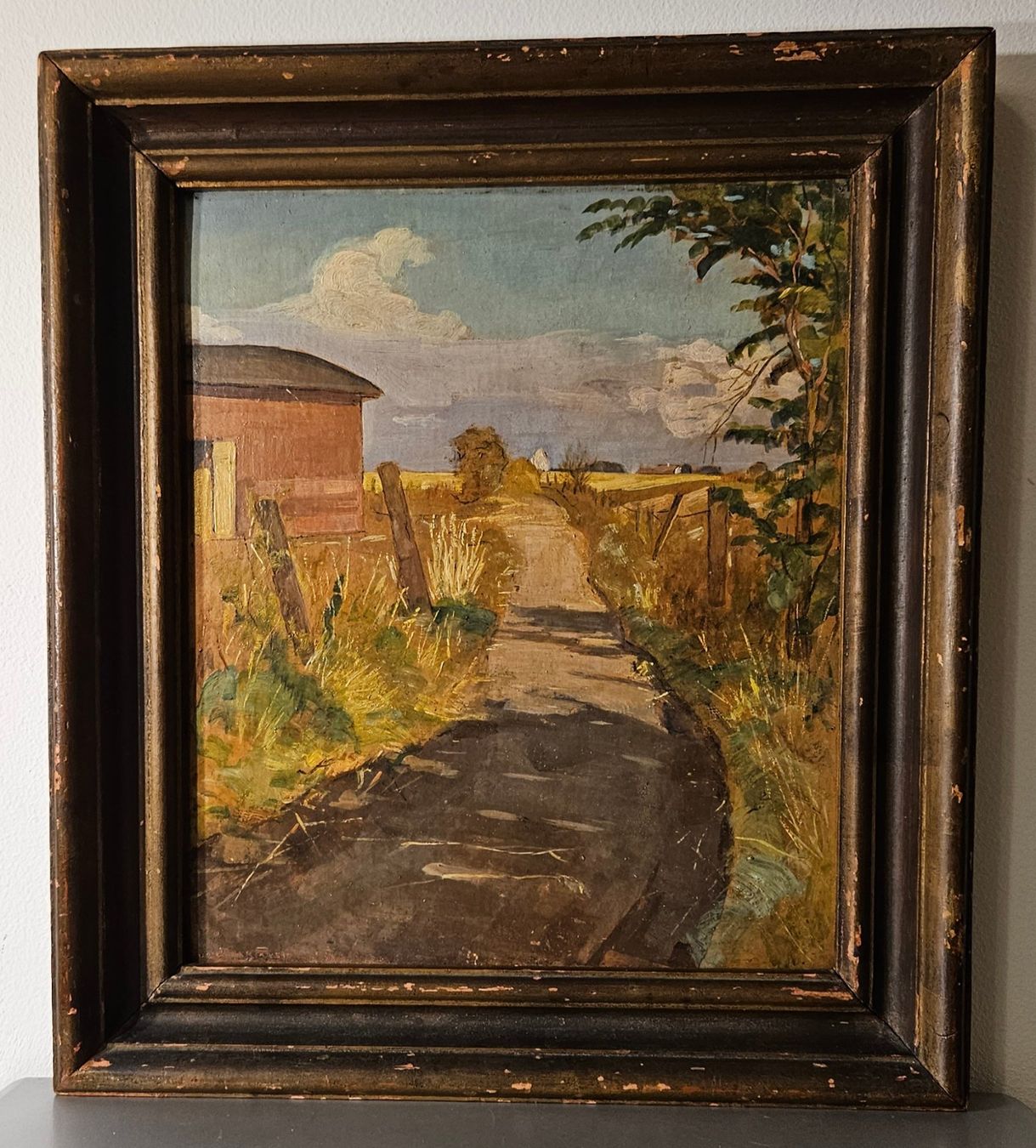 Dipinti: Ölbild Einar Parslev Dänischer Maler Gemälde Impressionismus – Usato da Uttwil venduto da TG-Lupa
