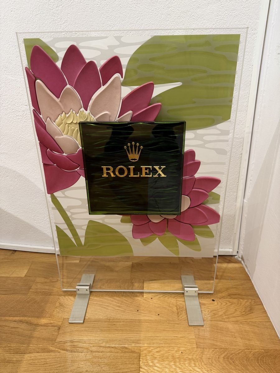 Schilder: Grand panneau rolex – Neu (gemäss Beschreibung) aus Bellevue von bordeaux075cl