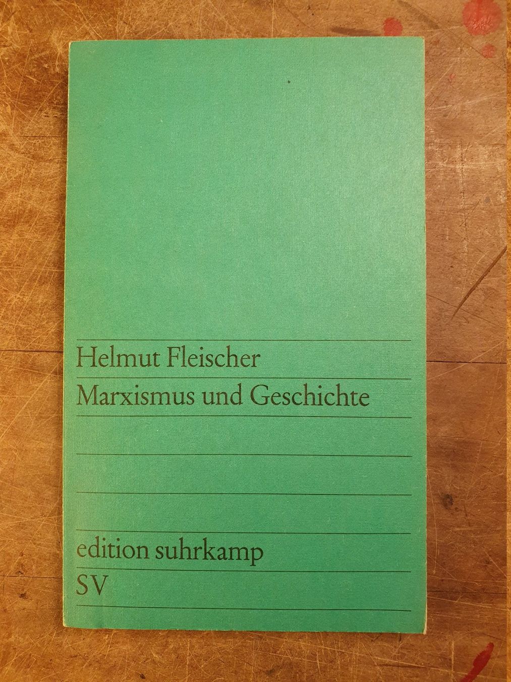 Libri: Marxismus und Geschichte - Helmut Fischer – Usato da Zürich venduto da loosebone