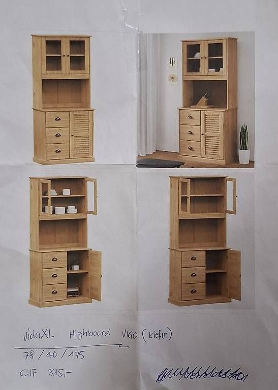 Kommoden: Neues Holz-Möbel – Gebraucht aus Zürich von mattberger