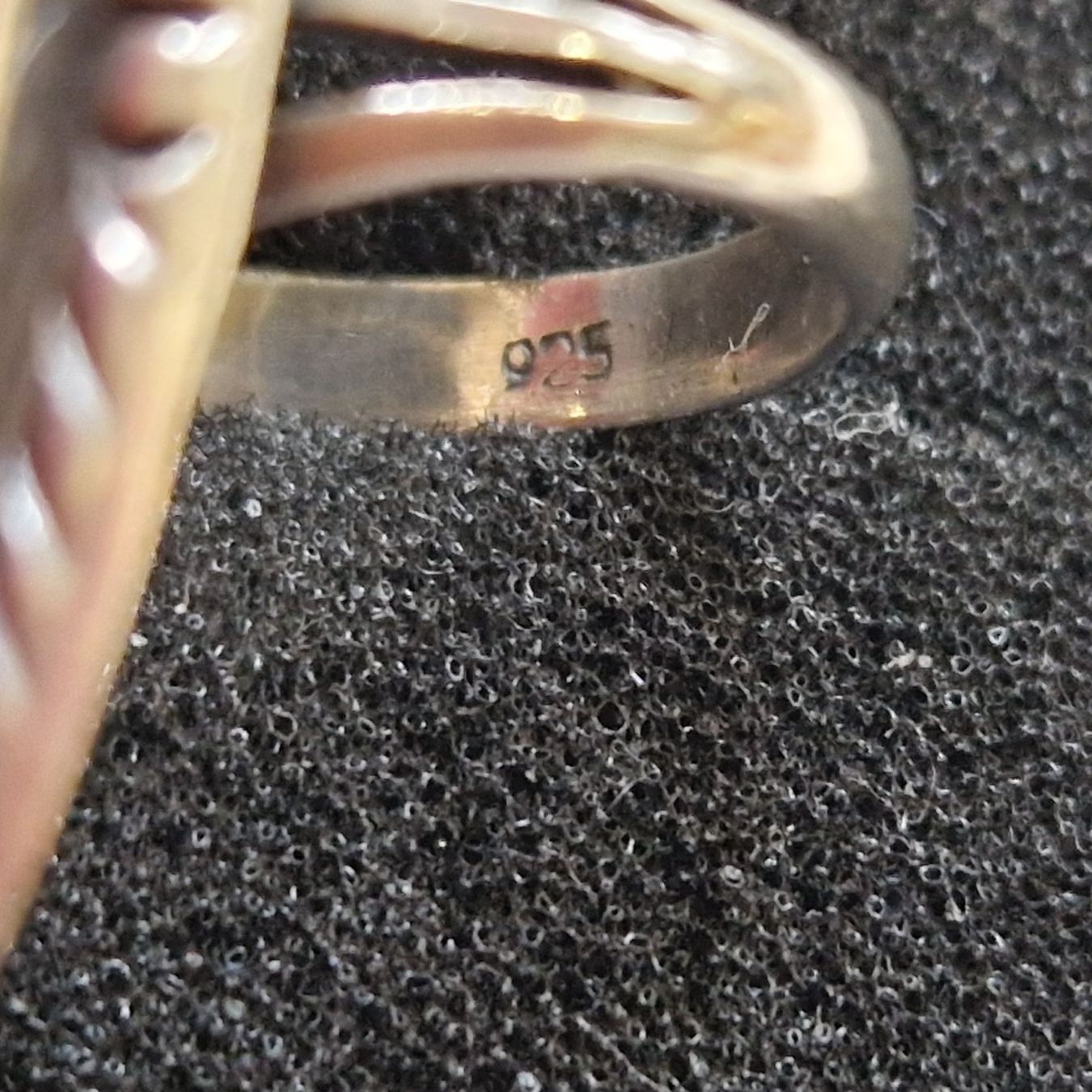 Bagues: SILBER RING MIT STEIN – D'occasion à Bilten par Mic2022 4