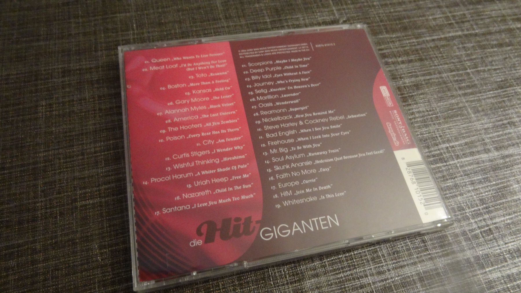 CDs: Die Hit-Giganten - Rockballaden CD – Gebraucht aus Olten von Disc-Ausverkauf 1