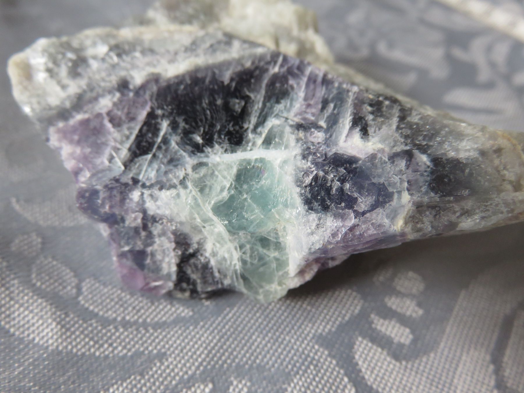 Minerali & Pietre curative: Fluorith grün violett, roh – Nuovo (secondo la descrizione) da Rümlang venduto da BoutiqueMonique16 1