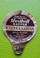 Crème à café opercule  Westhoff
