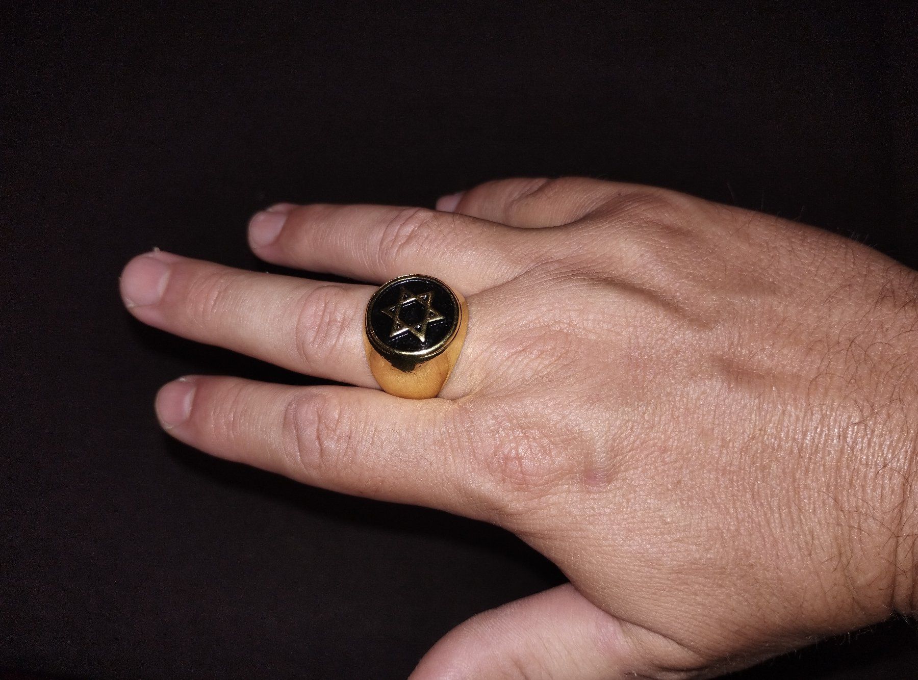 Anelli: Ring Davidstern GR 12 67mm - Bague étoile de David – Nuovo e nell'imballaggio originale da Bussigny venduto da NATURALO 2