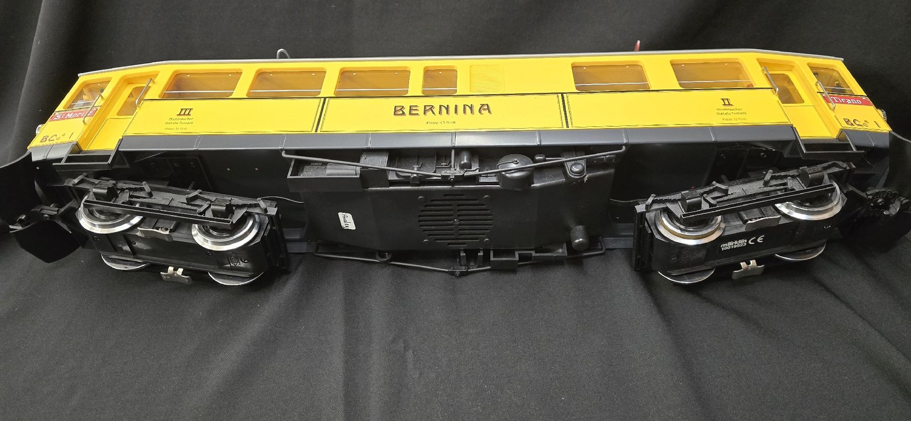 LGB Modellini di ferrovie: LGB Treibwagen Bernina – Usato da Russikon venduto da Pedro20 3
