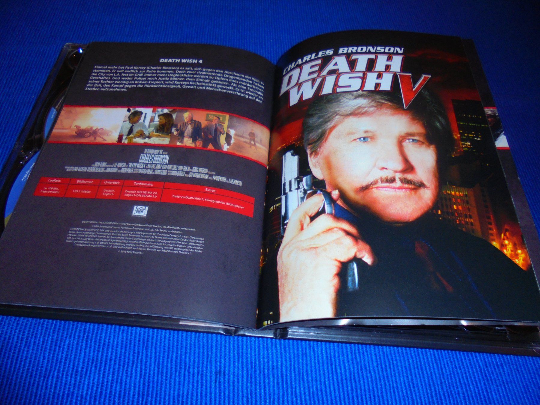 Tutti i DVDs: Mediabook Ein Mann sieht ROT 1-5/ TOTAL RAR !!blu-ray / RAR – Nuovo e nell'imballaggio originale da Wattenwil venduto da Firebird1 8