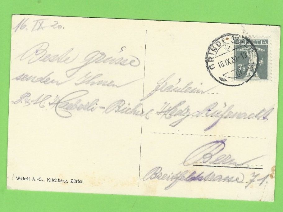 Cartoline postali: Grindelwald - Lütschinenschlucht – Usato da Zürich venduto da t24_de 1