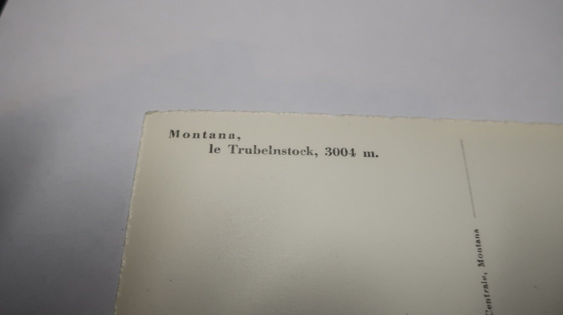 Cartoline postali: Montana Le Trubelnstock – Usato da Cormoret venduto da Pascalll2001 4