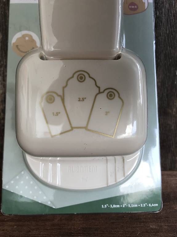 Kit bricolage: Stanzer, Geschenkanhänger, Tag Punch – Usato da Egolzwil venduto da taraxacum65 1