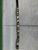 Ledergürtel schwarz mit Gold  HP Fässler Appenzell Original