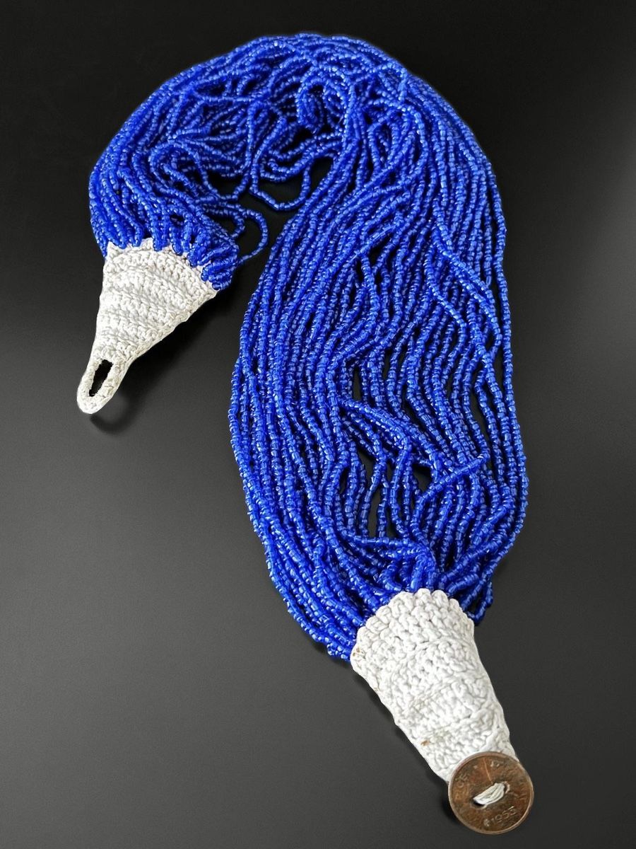 Catenine: Antike Konyak Naga Glasperlenkette – Usato da Luzern venduto da downtonabbey 4
