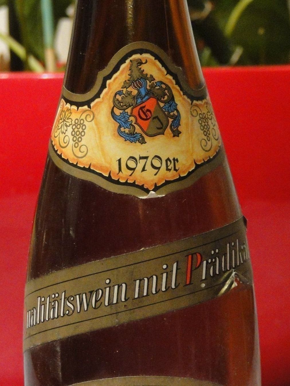 Wein: Rarität Scheurebe Spätlese 1979er – Neu (gemäss Beschreibung) aus Emmenbrücke von Ulisse-22 2