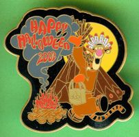 DISNEY  TIGGER  Happy Halloween 2002