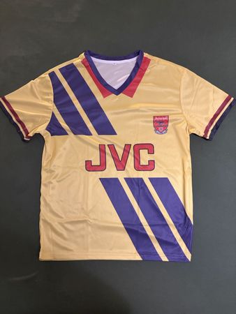 Fussballtrikot Arsenal London JVC 1993 Retro Away