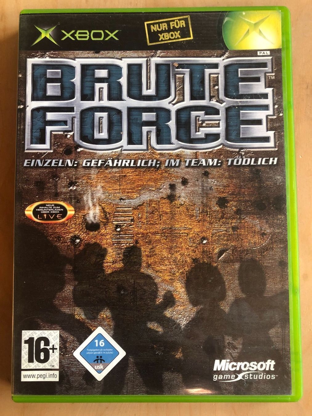 Microsoft Spiele: Brute Force für Xbox – Gebraucht aus Kestenholz von Mad18