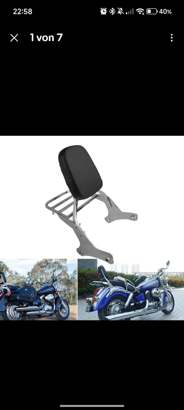 Honda Alle Motorradersatzteile: Honda VT Shadow Sissibar Neu – Neu und originalverpackt aus Rupperswil von pimpjuice