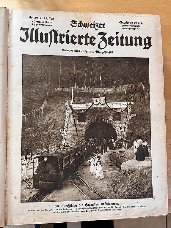 Riviste & Magazine: Schweizer Illustrierte Zeitung 1914-1915 – Usato da Grenchen venduto da mammamia25