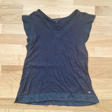 Tommy Hilfiger Bluse Gr. M navy blue dunkelblau