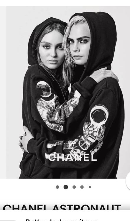 Chanel astronaut hoodie hotsell