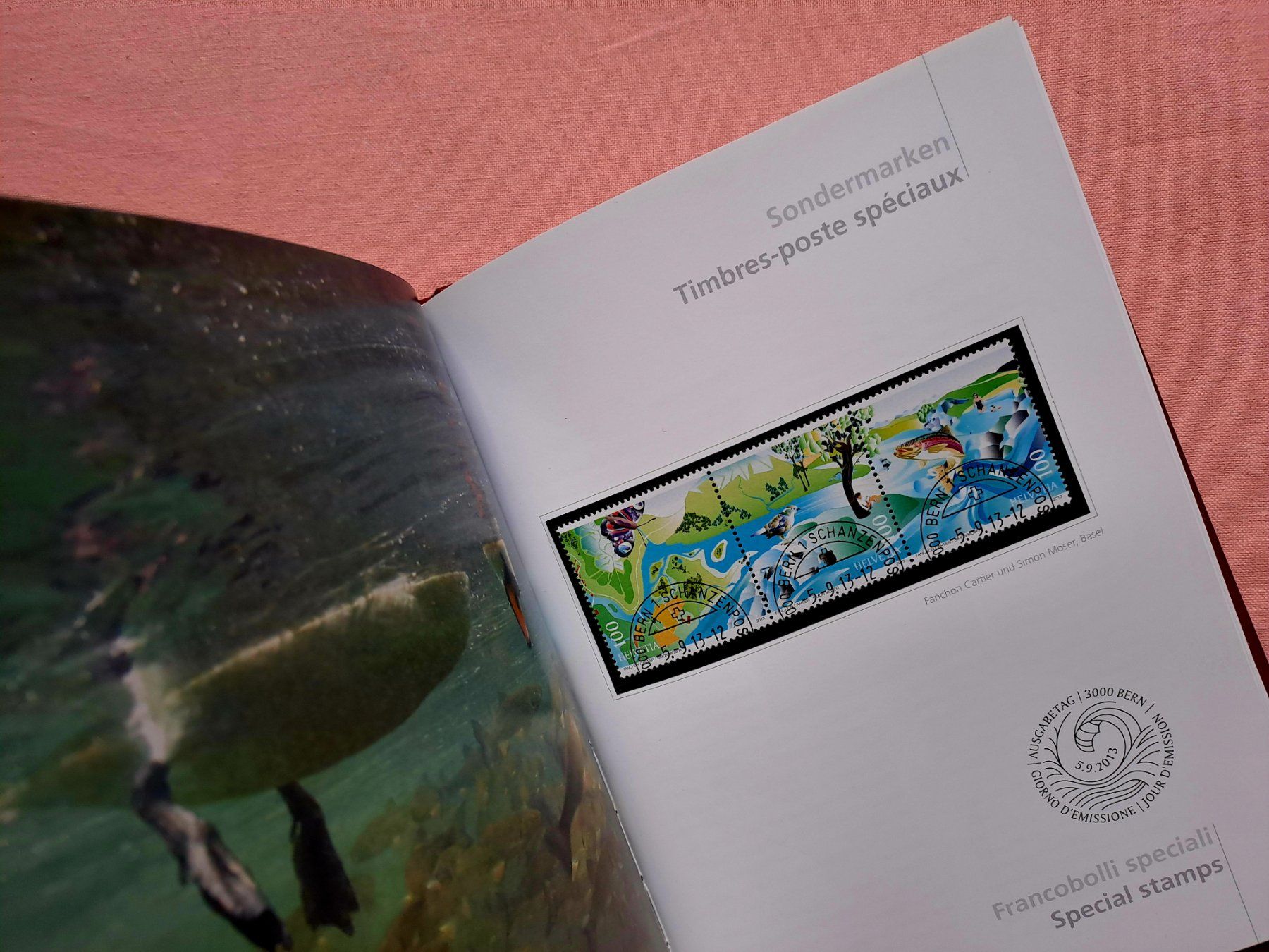 Tutti i francobolli: Original Jahrbuch Briefmarken CH Post 2013 Halbmondstempel – Nuovo (secondo la descrizione) da Ostermundigen venduto da pedru8 6
