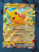 Pokemon Karte Pikachu ex Celebrations neuwertig