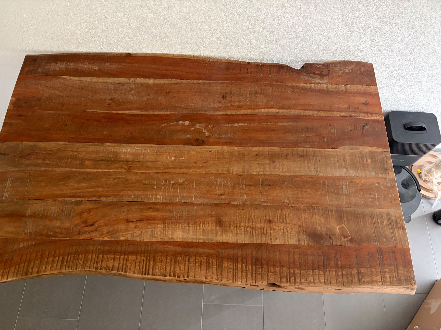 Tavoli: Tisch Holz mit Metallgestell – Usato da St. Gallen venduto da pat_m6rv 2