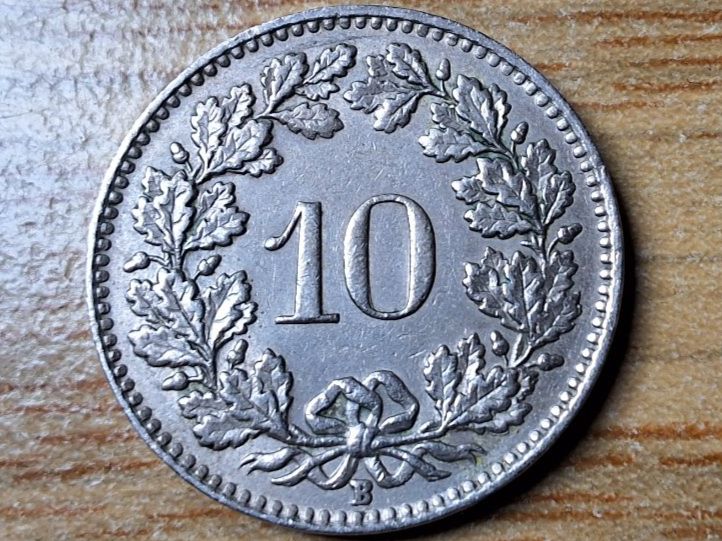 Tutti le monete: 10 Rappen 1951 - vorzüglich! – Usato da Münchenstein venduto da purbach1 3