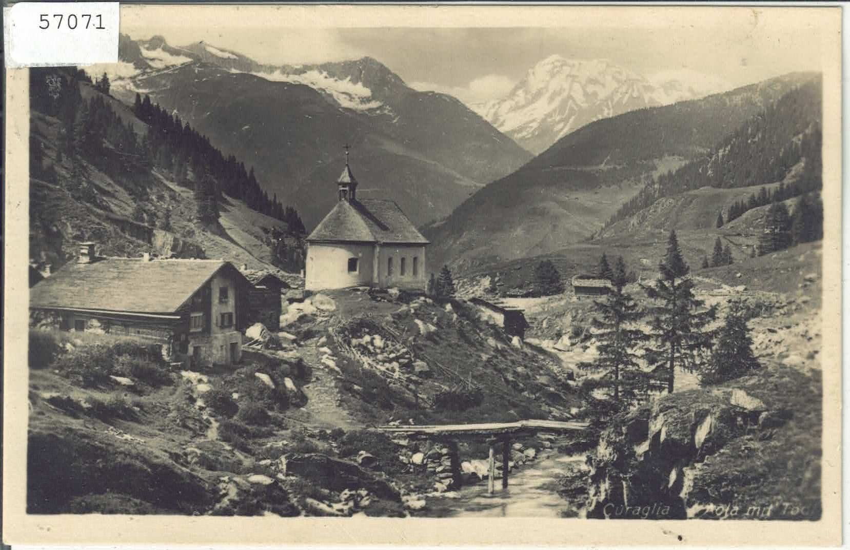 Cartoline postali: Curaglia mit Tödi – Usato da Ettingen venduto da Kartenplanet
