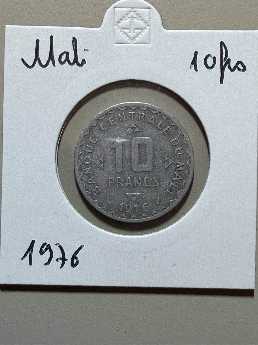 Toutes les monnaies: Mali - 10 francs - 1976 – D'occasion à Payerne par Mike1682