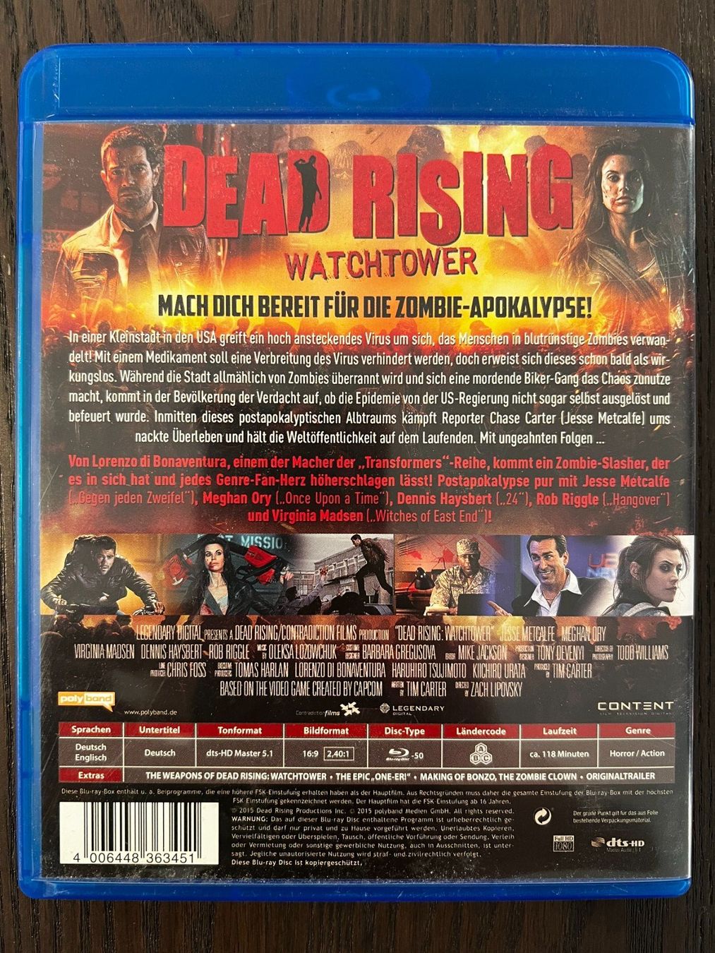 Tutti i DVDs: Dead Rising Watchtower – Usato da Zürich venduto da Blu-ray_ZH 1