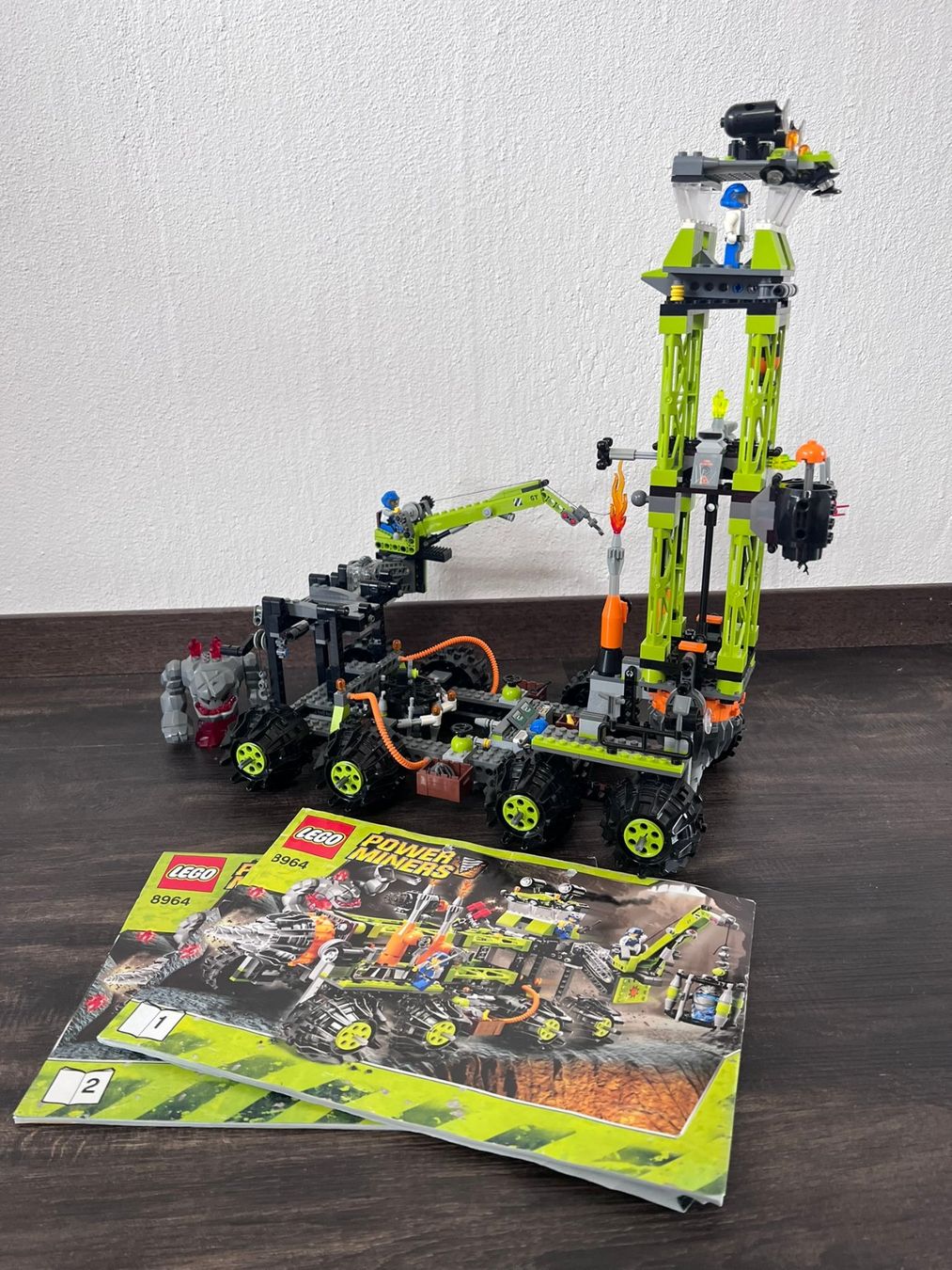 Lego Giocattoli: LEGO® Power Miners Titanium Command Rig 8964 – Usato da Wilderswil venduto da TimStalder