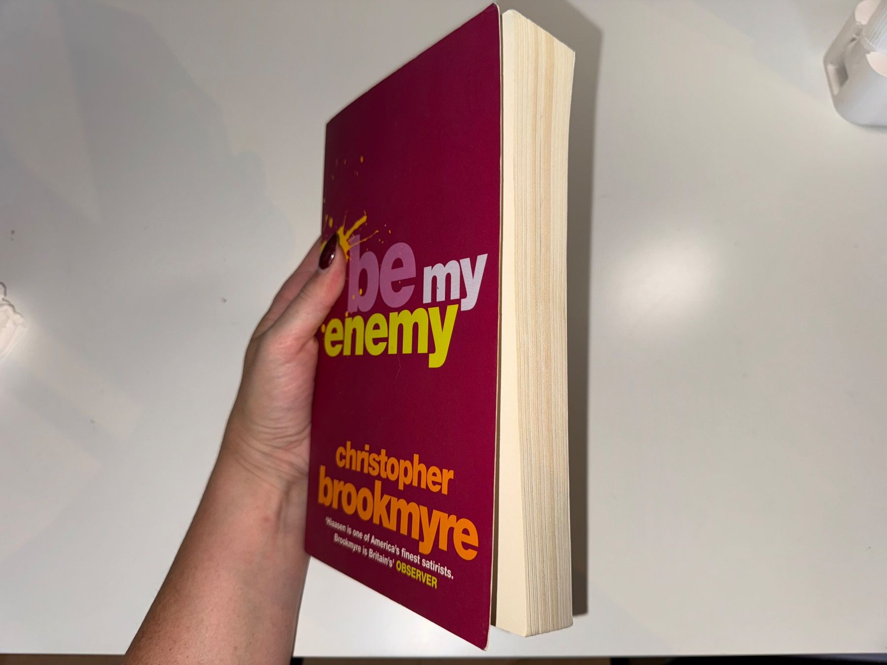 Bücher: NOVEL: Christopher Brookmyre, Be my enemy – Gebraucht aus Grosswangen von English_books 1