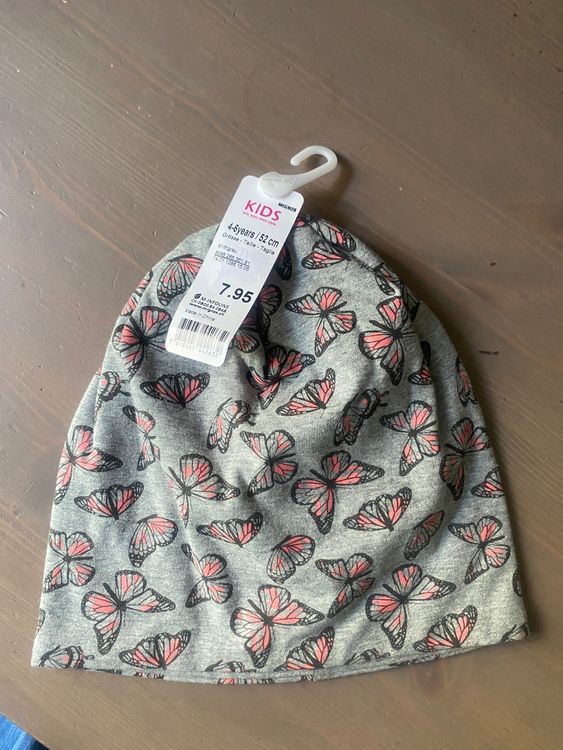 Chapeau D'été Imperméable Taki-to Wien Pour Fille - Taille 4 Ans - Noir - Neuf Avec étiquettes - Space Kids