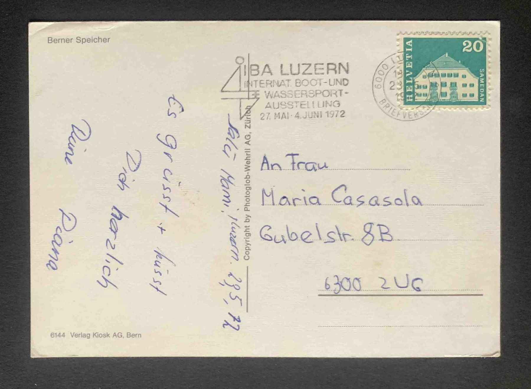 Cartoline postali: AK Berner Spycher – Usato da Goldau venduto da artelier1 1