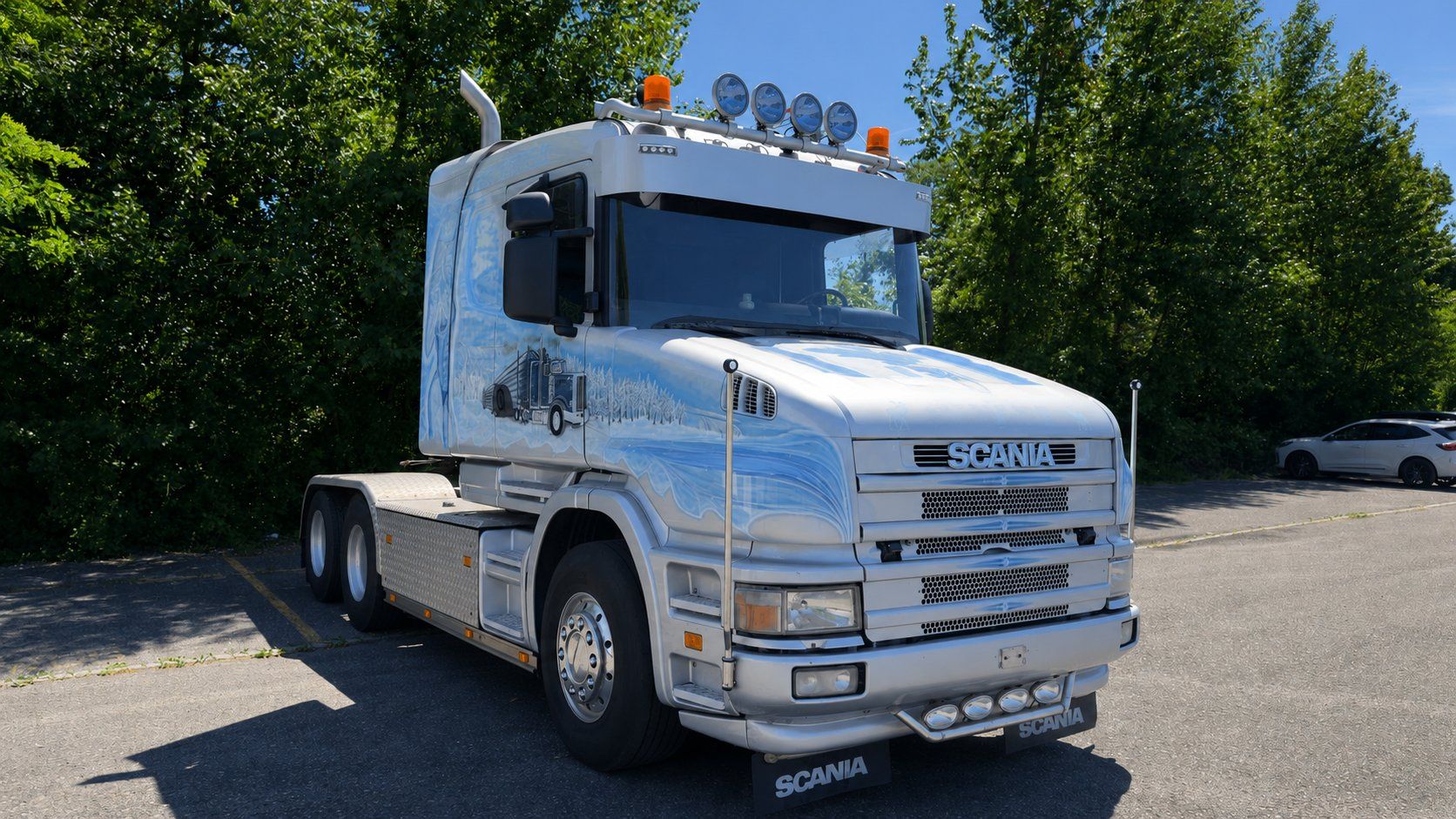Scania Autocarri: SCANIA - T124GA6X4 – Usato da Olten venduto da D.Edelmann_GmbH